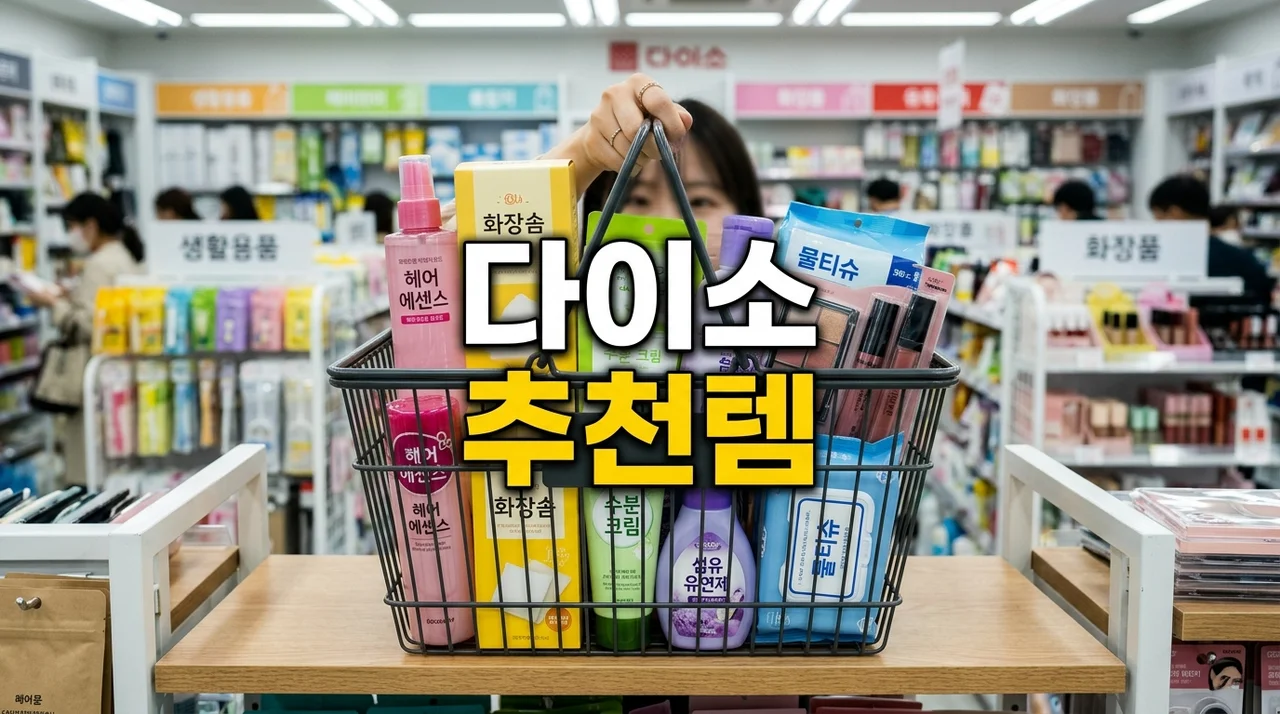 [내돈내산] 다이소 추천템 찐 리뷰: 품절 대란 신상부터 필수템 베스트 7