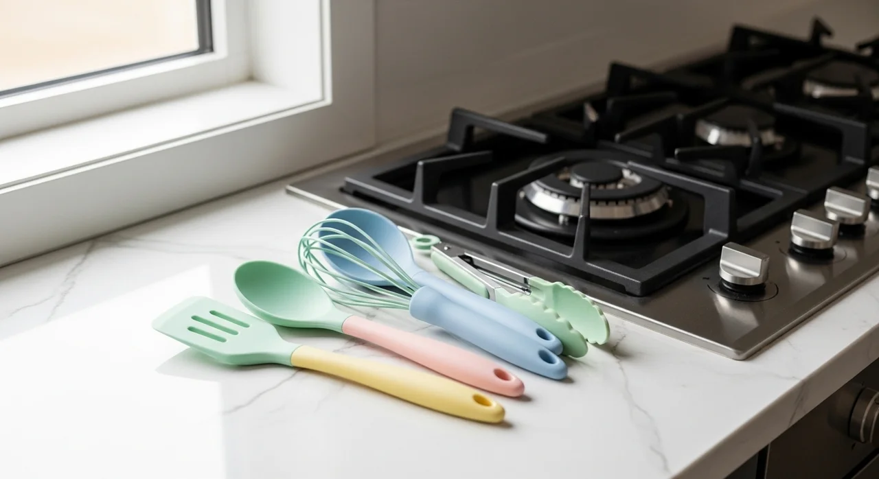 5. 요리의 질을 높이는 프리미엄 실리콘 조리도구 세트