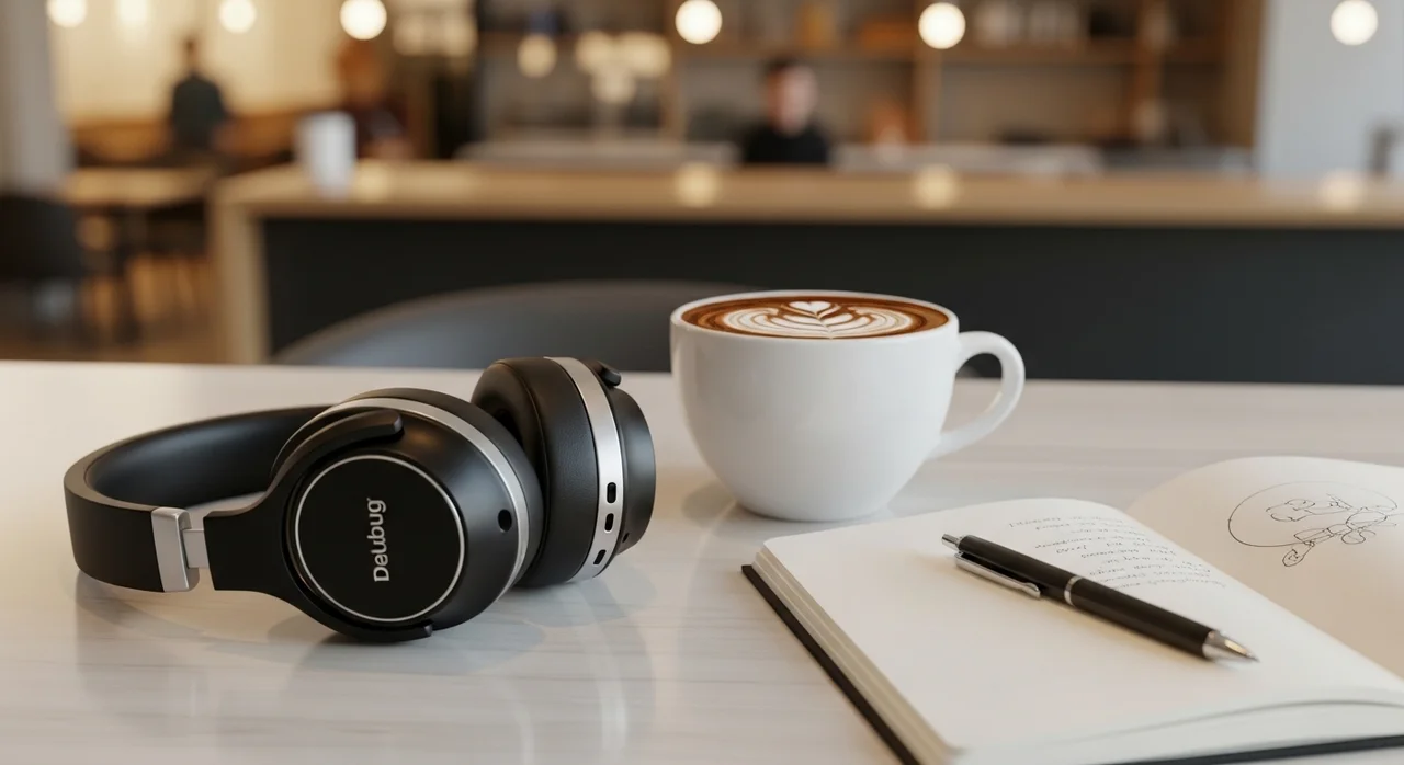 4. 적응형 노이즈 캔슬링 무선 헤드폰: 몰입을 위한 방음벽