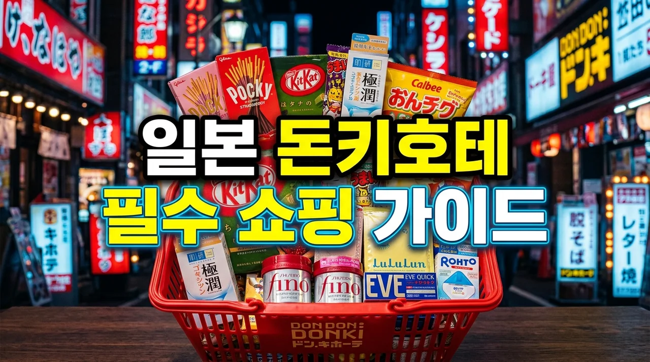 2026 일본 돈키호테 쇼핑리스트: 필수 추천템 및 면세 할인쿠폰 총정리