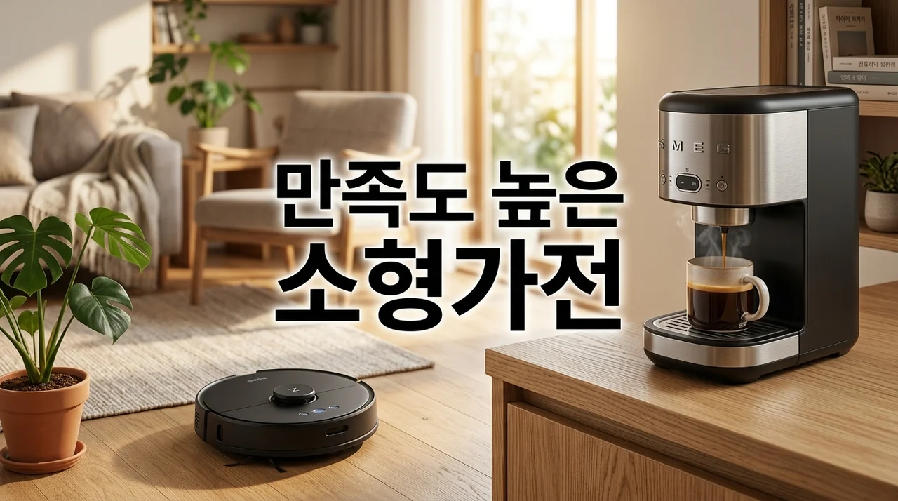 삶의 질 수직 상승! 실제 만족도 높은 소형가전 후기 및 추천 베스트