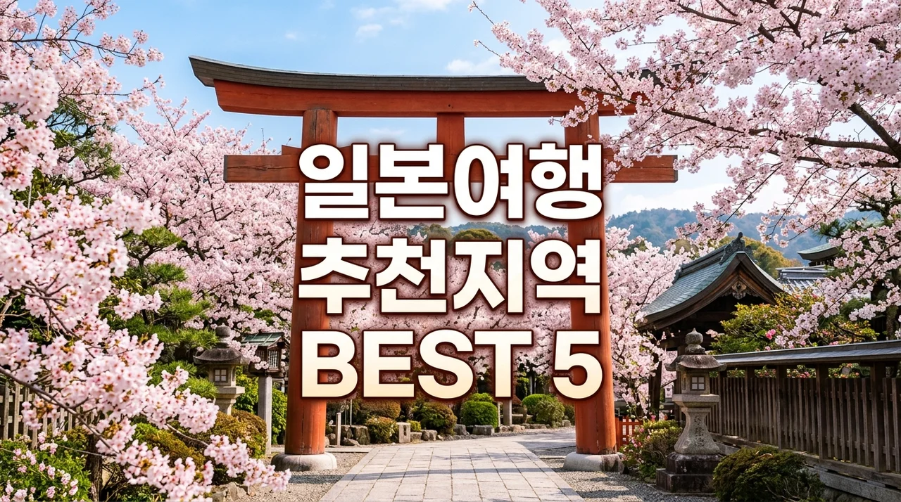 2026 일본 여행지 추천: 안전하고 매력적인 일본여행 추천지역 베스트 5