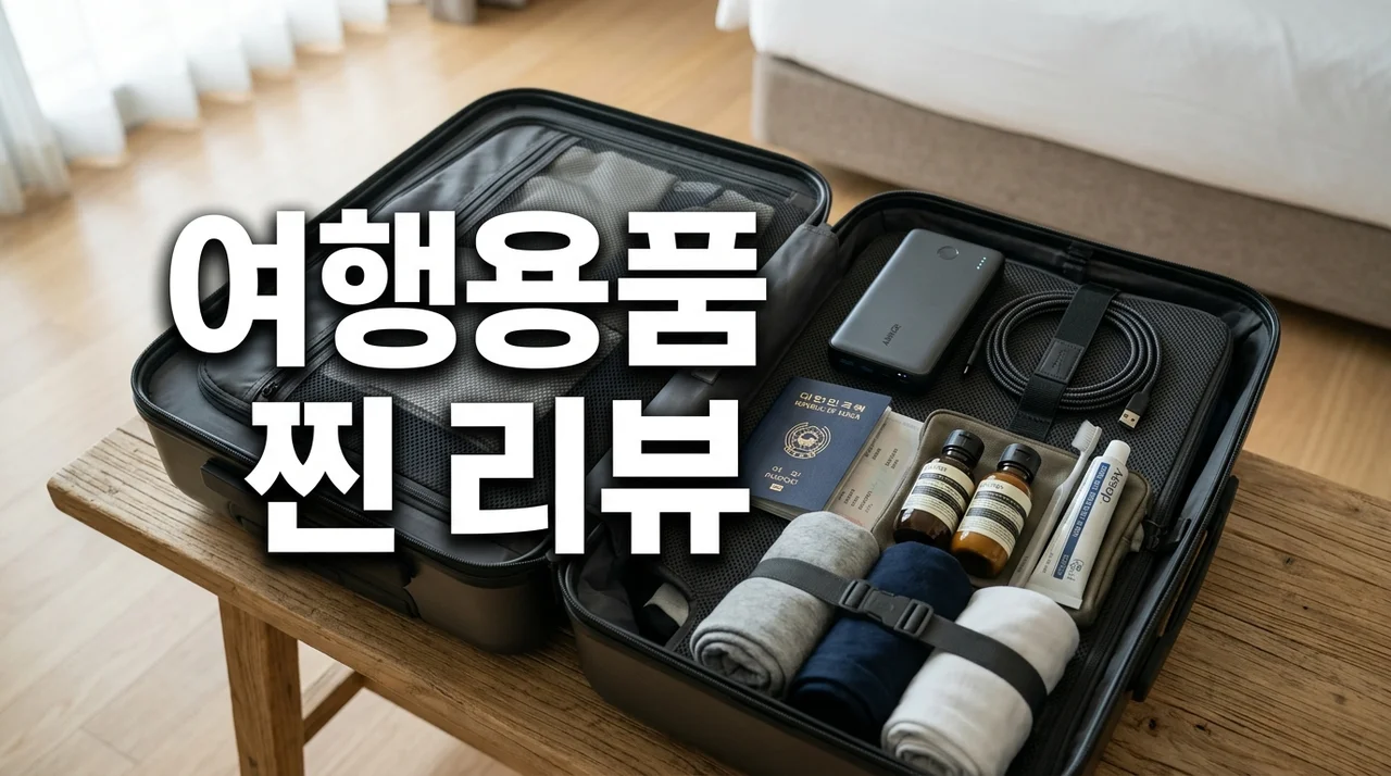 해외여행 필수 준비물: 실패 없는 기내반입 & 다이소 여행용품 리뷰