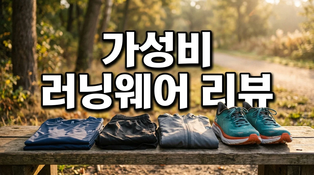 초보 러너를 위한 가성비 러닝웨어 리뷰 및 봄맞이 필수템 추천