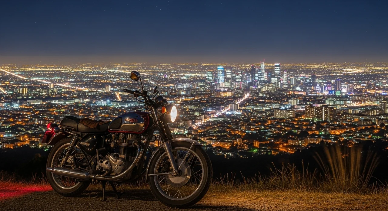 도심 밤바리와 일상 속 낭만