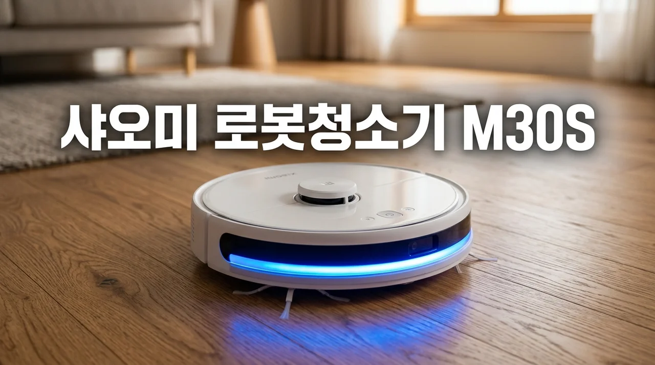 샤오미 로봇청소기 M30S 솔직 후기 및 직배수 키트 설치 총정리
